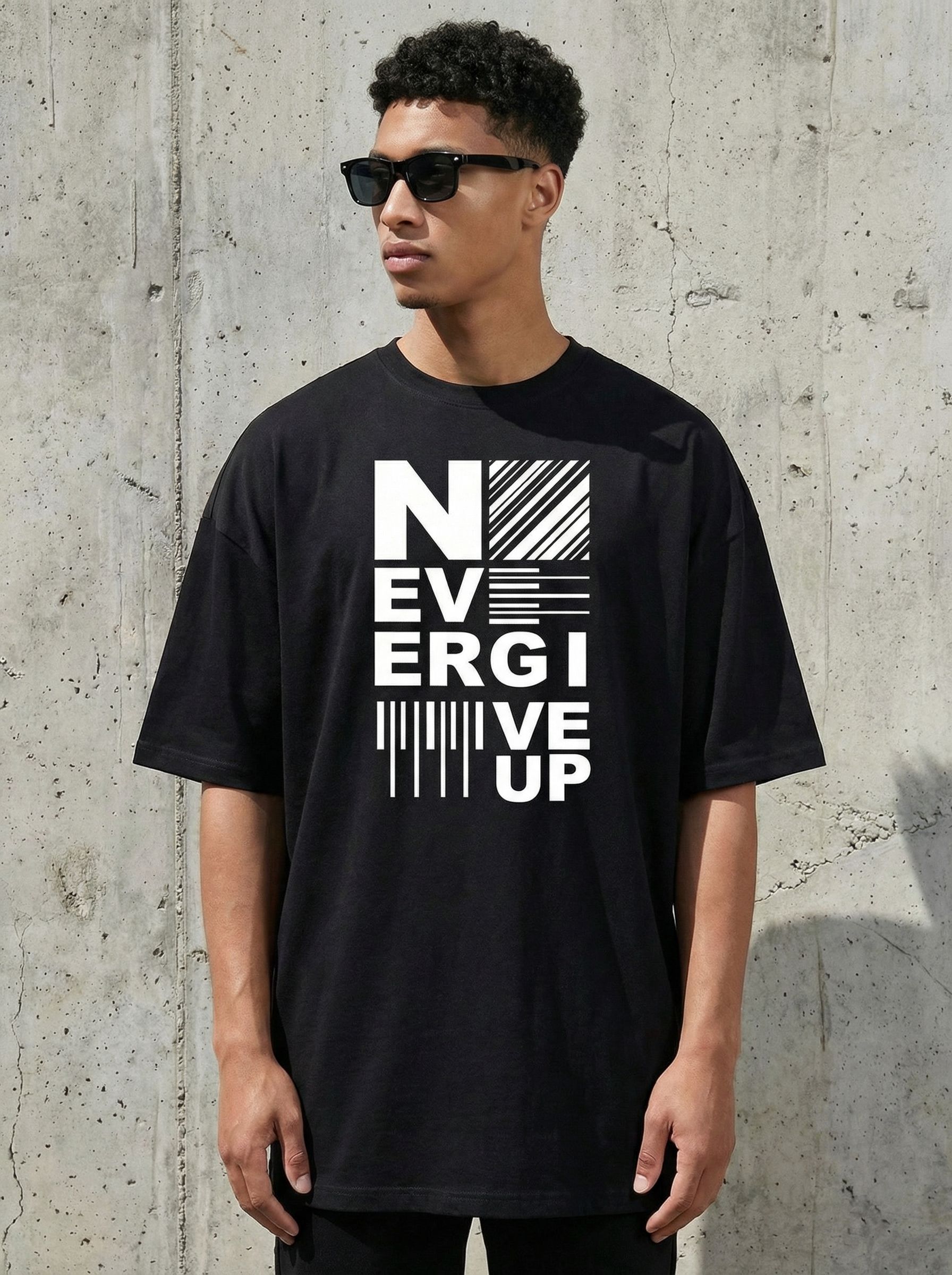 Футболка мужская базовая LIME, print NG_UP