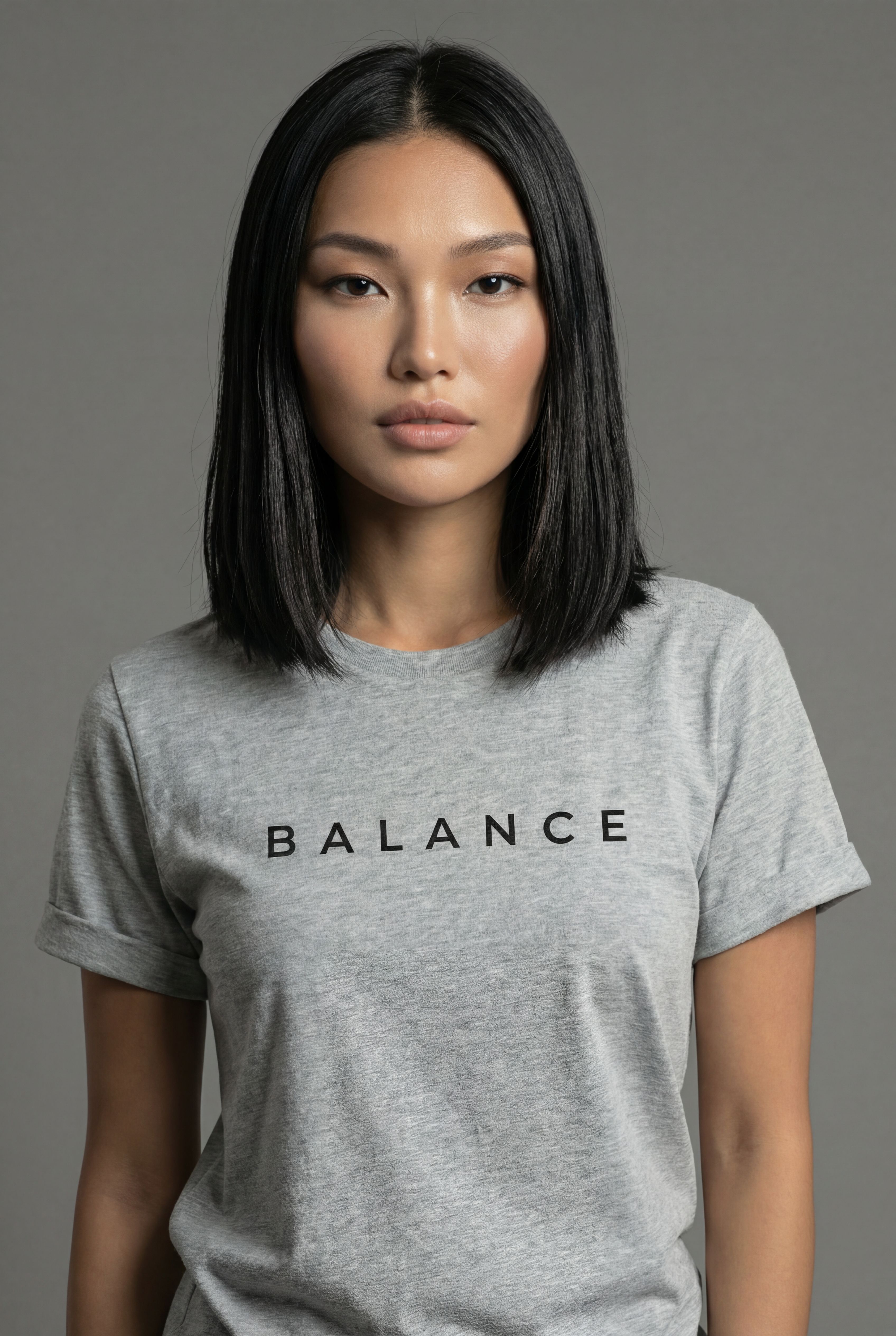 Футболка женская базовая LIME, print BALANCE