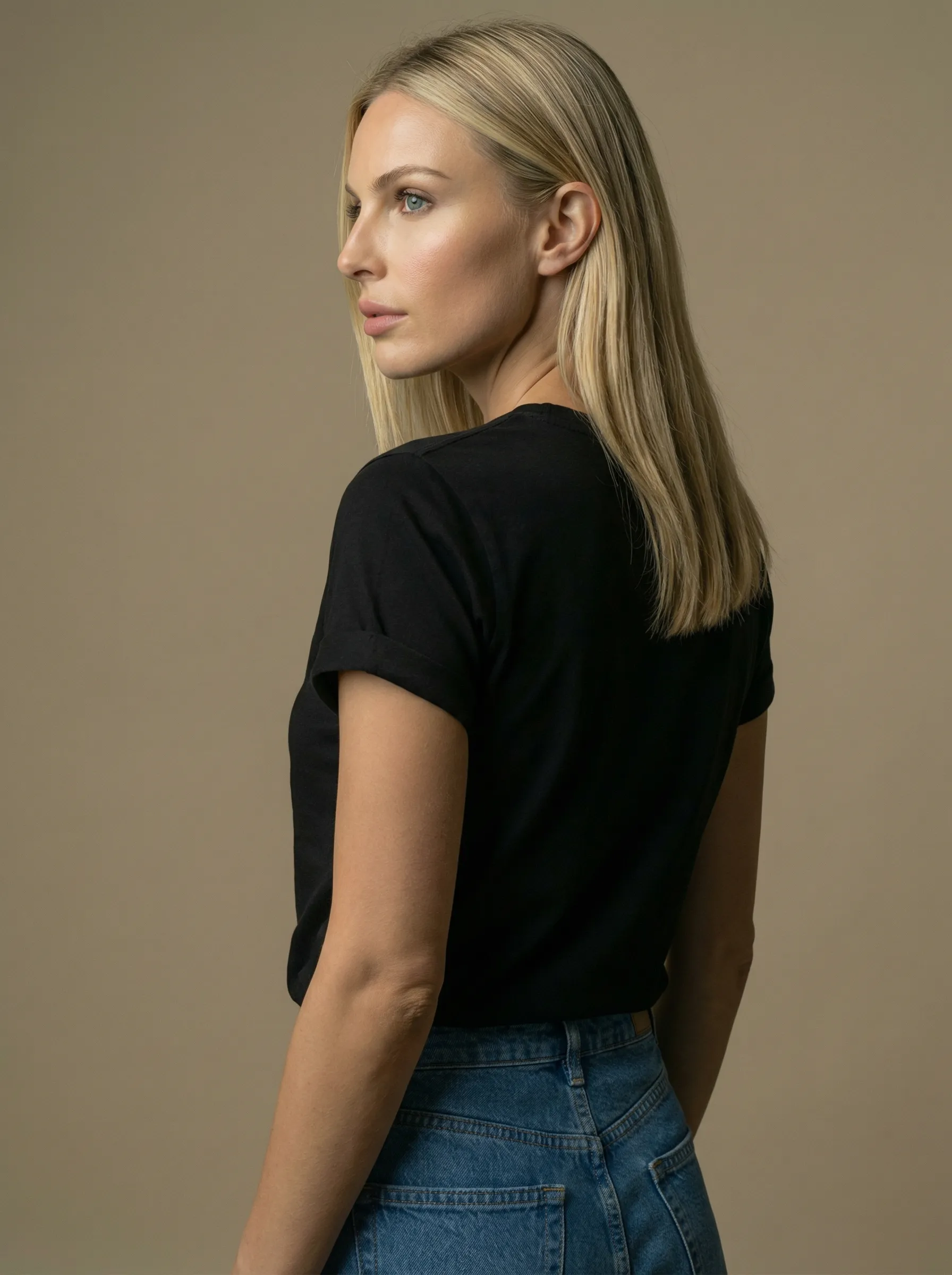 Футболка женская базовая LIME, print BALANCE