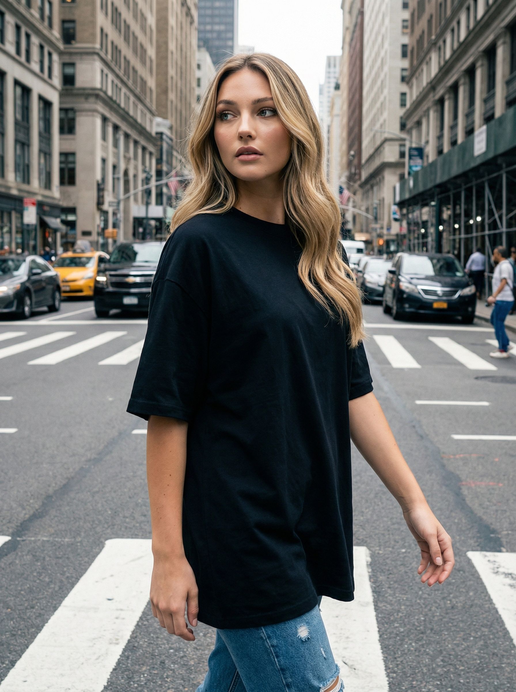 Футболка женская оверсайз MOOD